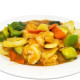 #114C-Malaysian Satay King Prawns in Hot Pot