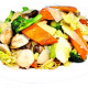 #133-- Grilled Noodles with Mixed Vegetables (V)